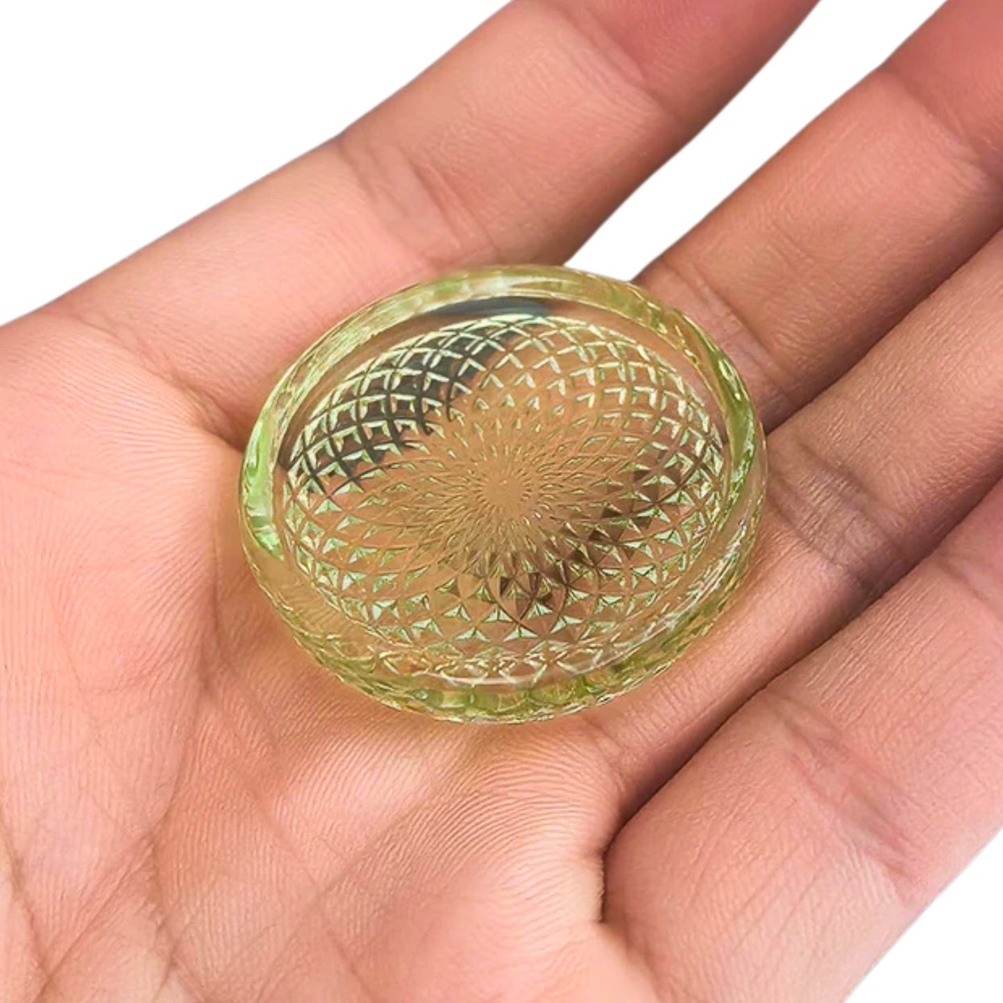 Scalar Glass Amulet