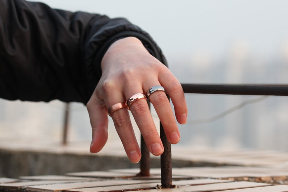 Magnetic Pure Copper Ring for Blood Flow