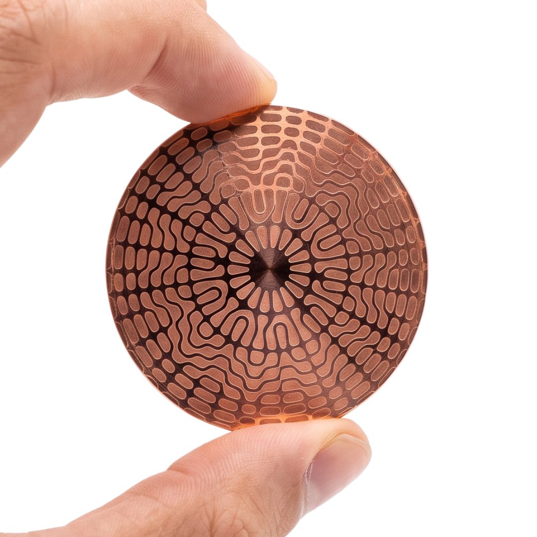 Pure Copper Imprint Disc