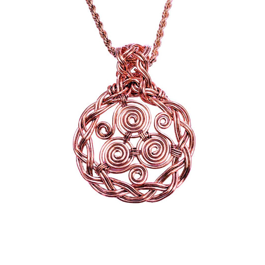 Handmade Triskelion Protection Amulet